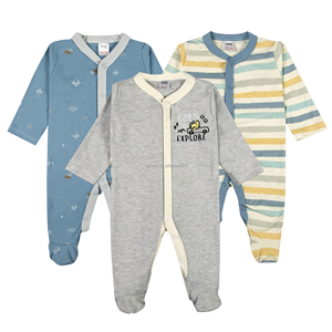 Nouveau-né bébé vêtements hiver complet bébé pyjamas ensemble dessin animé motif ODM coton tissu enfants vêtements-pour bébés Major Ropa De <span class=keywords><strong>Bebe</strong></span> - Product Image 1
