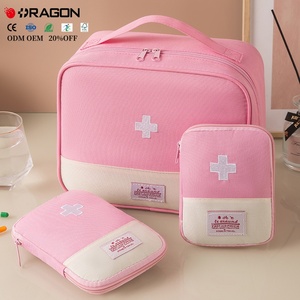 Precio de fábrica logotipo personalizado 3PCs pequeño mediano grande médico enfermera bolsa <span class=keywords><strong>barato</strong></span> impermeable al por mayor botiquín de primeros auxilios para el hogar al aire libre - Product Image 3