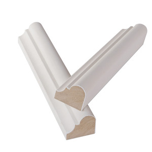 Moulures de porte en bois de pin décoratives pour l'intérieur, modernes et économiques, apprêtées au gesso <span class=keywords><strong>blanc</strong></span>, pour <span class=keywords><strong>lambris</strong></span> - Product Image 6