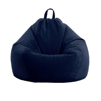 Fauteuil pouf moderne super mignon, confortable, pour chambre à coucher, appartement, fabrication en gros, ensemble