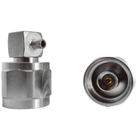 Connecteur RF N-JWB2 direct usine, connecteur N mâle coudé pour câble coaxial RG086 RG405