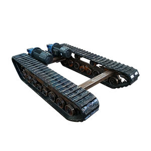 מכונות yitui לעקוב אחר שלדת גומי קסדה מחפר או רובוטים - Product Image 1