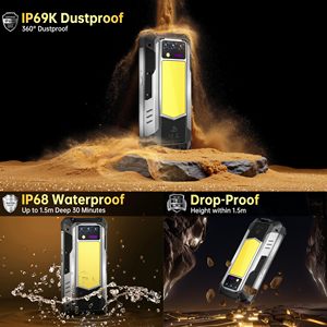 Tout Nouveau Téléphone Original OUKITEL WP100 5G Robuste Débloqué, Batterie 33000mAh, Écran 6,8", 12Go+512Go, Téléphones Android Étanche - Product Image 6