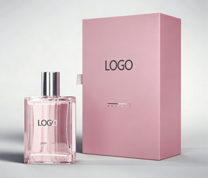 Caja de regalo de perfume deslizante de cartón de lujo con logotipo personalizado de fábrica, para botellas de vidrio de 10 ml y 50 ml, con papel de regalo. - Product Image 2