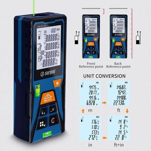 Prix d'usine, vente en gros, télémètre <span class=keywords><strong>laser</strong></span> de poche <span class=keywords><strong>120m</strong></span>, écran LCD, outil de mesure <span class=keywords><strong>laser</strong></span> avec niveaux à bulle pour la rénovation de la maison - Product Image 5