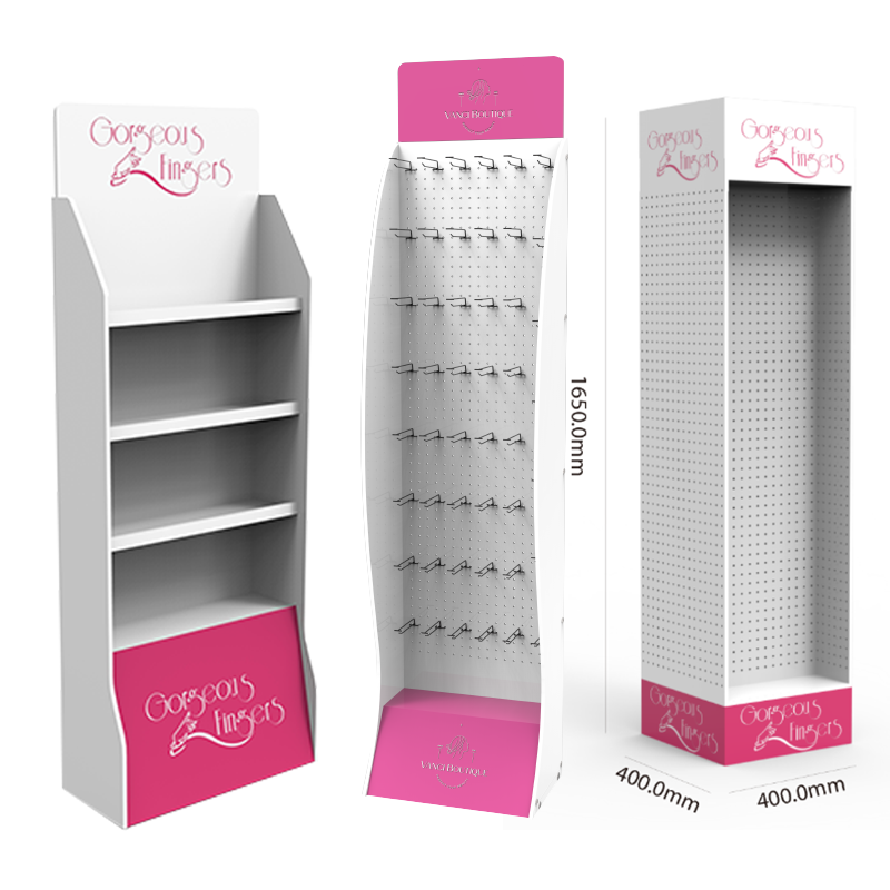 Apache Customized Floor Mounted Mobile Store USB Data Cable Mobile Accessories Display Rack — view 1