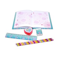En vrac En Gros Mignon Dessin Animé Enfants Journal Serrure Journal Papeterie Kit Conception Étudiants Cadeaux