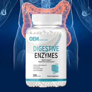 Tabletas de Enzimas Digestivas Probióticas OEM al por Mayor, Suplemento para la Salud Intestinal, Fórmula y Empaque Personalizados, Suministro Estable - Product Image 6