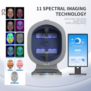 15.6 pouces couleur écran tactile Promotion prix 3D Intelligence analyseur de peau du visage système Scanner rapport Machine de détection de la peau - Product Image 2