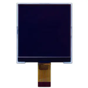 JHD lcd מודול JHD128128-G56BFW-BL