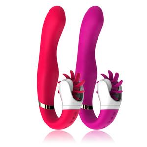 Mainan seks erotis pasangan permainan dewasa wanita klitoris bergetar g-spot berguling lidah rotasi Vagina Dildo <span class=keywords><strong>Vibrator</strong></span> - Product Image 1