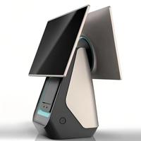 Terminal POS Layar Ganda Windows dengan CPU I3, RAM 8/16GB, Penyimpanan 256GB untuk Performa Lebih Lancar, Tanpa Lag, Daya Tahan Lama
