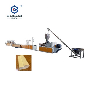 BOGDA 다기능 플라스틱 프로파일 WPC 솔리드 도어 프레임 제조 기계 - Product Image 1