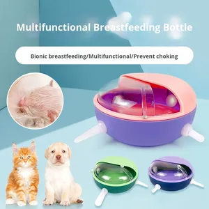 Bol multifonctionnel en plastique écologique pour chat chiot hamster Caractéristiques <span class=keywords><strong>lait</strong></span> <span class=keywords><strong>maternel</strong></span> et <span class=keywords><strong>lait</strong></span> pour chatons et chiots - Product Image 3