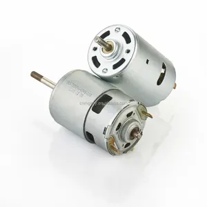 Mglory CE EMC RoHS 12V-24V RS755 Reducing Gearbox Dc Geared Motor 12v For Electric Motor 15000w