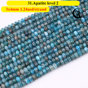 Zhe Ying 3*4 мм граненый Камень rondelle бусины из Нефритового камня rondelles бусины 3 мм граненый rondelle драгоценный камень Бусины - Product Image 5