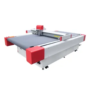 China Nataly CNC Vibrating Knife Cutting Car Mat Making Machine/Blankets Mats Cutting Machine