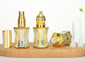 Thiết kế mới nhỏ dễ dàng để thực hiện trong kho <span class=keywords><strong>Wasp</strong></span> eo mạ điện hình dạng 8ml kính mặt Kem Jar chai cho các loại tinh dầu - Product Image 2