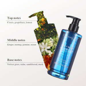 Shampooing et gel douche de luxe pour hôtel, parfum d'agrumes, hydratant, nourrissant, contrôle du sébum, nettoyage des cheveux - Product Image 4