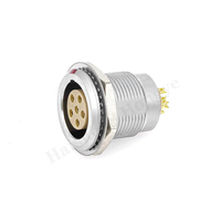 Connecteur circulaire auto-bloquant FGG / EGG 0B à 6 broches Push-Pull FGG.0B.306.CLAD52Z Prise & EGG.0B.306.CLL Prise femelle
