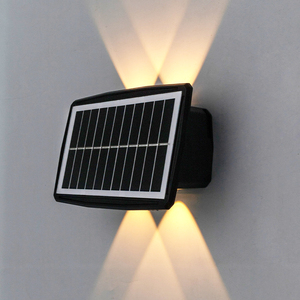 Lumières de sécurité extérieures pour jardin arrière-cour étanche IP65 sans fil sensible à la mise en marche automatique de la lumière capteur de nuit lampe murale solaire à LED - Product Image 3