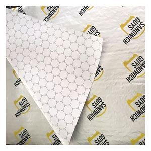 Papier laminé en aluminium de qualité alimentaire, résistant à la graisse, personnalisé, prix usine, pour usage en cuisine, épicerie et marché, pour l'emballage alimentaire - Product Image 4