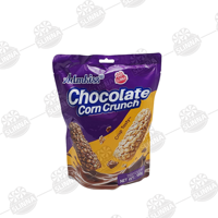 Barre de céréales croustillantes au chocolat Halal en gros, emballées individuellement, pour un snack croustillant et savoureux