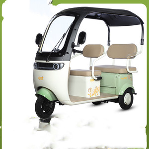 Heavy Trike Tricycle Loading Closed Cabin 3 Three Wheels <b>Electric</b> Passenger Tricycle <b>Scooter</b> for Elder Family Use Closed <b>Scooter</b> - Product Image 3