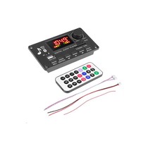 HSC HSC3022 Placa Decodificadora de Audio Mp3 de Alta Potencia 2*40W con Pantalla Digital a Color, Circuito Integrado