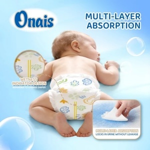 ผ้าอ้อมเด็กตัวอย่างฟรี OEM เกรด A ผ้าอ้อมเด็กขายส่ง ผ้าอ้อมเด็กซึมซับสูง - Product Image 2