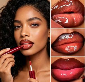 Lápiz Labial y Brillo Labial de Doble Punta Personalizable, Maquillaje Labial 2 en 1 de Larga Duración y Alto Brillo, Venta al Por Mayor Disponible, Cosmético - Product Image 2