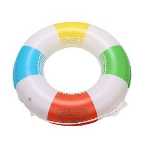 Adult Inflatable Swimming <b>Ring</b> 35cm <b>Thickness</b> Colorful Design For Water Sports Unisex Use - Product Image 5