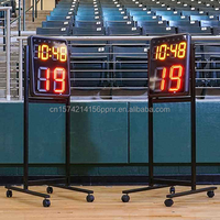 Temporizador Electrónico con Ajuste de 0-99s, Marcador Deportivo Digital LED Universal, Equipo de Competición con Control Remoto Inalámbrico