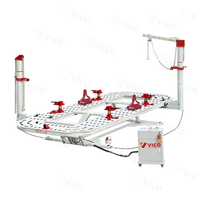 Vico A 4S Werkplaats Gebruik Auto Frame Bank Machine Auto Carrosserie Frame Apparatuur Trekrek Met Ce