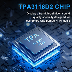 Biner TPA3116 Mini Power Amplifier Professional <strong>3</strong> Channel 50Wx2 +100W HiFi Stereo <strong>Class</strong> D Amplifier Bass Treble - Product Image 5