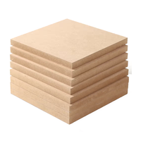 Vente en gros de panneau de décoration MDF brut de 2mm 3mm 5mm 9mm 12mm 15mm 18mm 25mm Panneau mural mélamine MDF ordinaire