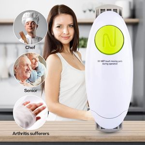 Ouvre-boîte électrique double oreille et ouvre-bouteille automatique One Touch Outil de cuisine ménager Ouvre-boîte électrique sûr pour les aliments - Product Image 3
