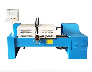 Gas spring double head chamfering machine