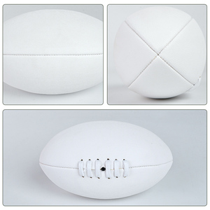 Nouveaux arrivages de balles de <span class=keywords><strong>rugby</strong></span> de football australien avec des granules de PU résistants à l'usure et des vessies intérieures en caoutchouc. - Product Image 4