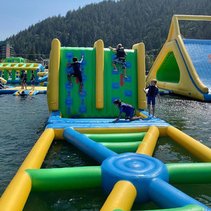 Piscine gonflable flottante personnalisée Mer Lac Parc aquatique Parcours du combattant Jeux aquatiques Divertissement sportif <span class=keywords><strong>Parcs</strong></span> aquatiques - Product Image 4