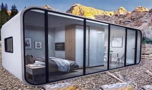 Nhà máy bán nhà ở di động, nhà ở dạng viên nang, nhà ở tiền chế cao cấp, biệt thự bãi biển sang trọng, chống gió thông minh. - Product Image 5