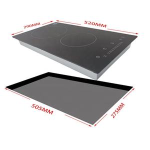 Appareil de cuisine à usage domestique, plaque à induction 3600W, booster, onduleur, double plaque à induction, OEM personnalisé, verre - Product Image 6