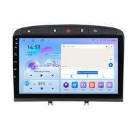 Système de navigation automobile Peugeot 408 308 2010-2016 Android GPS MP5 Lecteur vidéo 4G WIFI DSP CarPlay sans fil Écran tactile Aide au recul