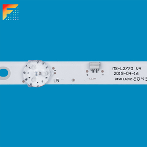 Kit de Tiras de Retroiluminación LED de 7 LED, 837 mm, 6 V, 4 Barras, para TV LED de 45 Pulgadas, <span class=keywords><strong>AKAI</strong></span> MS-L2770-V4, MS-L2770 V3, AKTV4622NSMART, HYLED4501iNTM 45A - Product Image 3