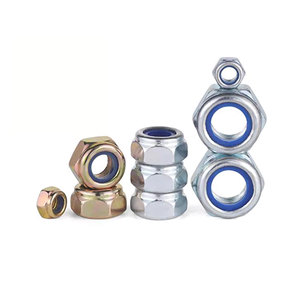 DIN985 Thin Nylon Locking <strong>Nut</strong> DIN982 Thick Hex Hexagon Nylon <strong>Self</strong> Locking <strong>Nut</strong> - Product Image 2