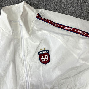 Veste de sport coupe-vent et imperméable personnalisée en usine, avec logo brodé, légère, chaude et décontractée pour hommes - Product Image 6