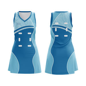 Mini robe de netball lavée pour filles, compétition d'entraînement pour club d'entraînement, robe de tennis en jersey pour femmes par sublimation, fournisseur - Product Image 4