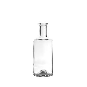375ml 750ml corcho vacío tequila vodka alcohol <span class=keywords><strong>Ginebra</strong></span> coñac botellas botella de vidrio de vino para la fiesta - Product Image 1