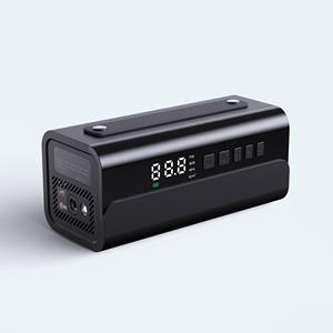 Gonfleur de pneu rechargeable avec CE Gonfleur d'air de voiture électrique Pompe à air multifonction portable pour voiture - Product Image 2