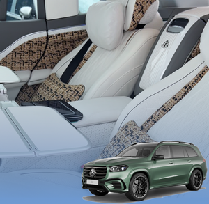 Gelvshi Applicable 2021 GLS580 (X167) GLS600 Pack Cuir 4 places (Blanc Cristal/Gris Argent Nacré) - Product Image 4